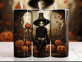 Witch Pumpkin Patch  | 20oz Stainless Steel Tumbler | Sublimation Tumbler