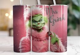 Mrs Grinch  | 20oz Stainless Steel Tumbler | Sublimation Tumbler