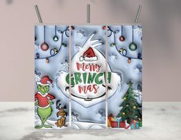 Merry Grinchmas  | 20oz Stainless Steel Tumbler | Sublimation Tumbler