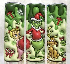 The Grinch | 20oz Stainless Steel Tumbler | Sublimation Tumbler