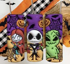 Little Skellington Creeps  | 20oz Stainless Steel Tumbler | Sublimation Tumbler