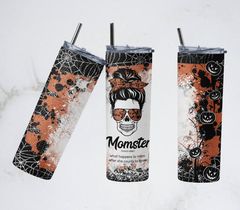 Momster | 20oz Stainless Steel Tumbler | Sublimation Tumbler