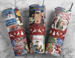 Christmas Movie Favorites  | 20oz Stainless Steel Tumbler | Sublimation Tumbler